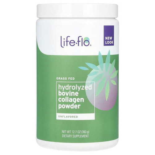 <img alt="Life-flo, Grass Fed Hydrolyzed Bovine Collagen Powder, Unflavored, 12.7 oz (360 g)" title="Life-flo, Grass Fed Hydrolyzed Bovine Collagen Powder, Unflavored, 12.7 oz (360 g),645951957784"