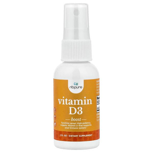 <img alt="NB Pure, Vitamin D3 Spray, 2 fl oz" title="NB Pure, Vitamin D3 Spray, 2 fl oz,013886040060"