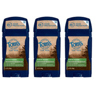 Toms of Maine Long Lasting Mens Deodorant North Woods -- 3 Pack