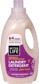 Better Life Laundry Detergent Lavender Grapefruit -- 64 fl oz