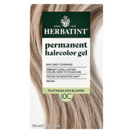 <img alt="Herbatint, Permanent Haircolor Gel, 10C, Platinum Ash Blonde, 5.75 fl oz (170 ml)" title="Herbatint, Permanent Haircolor Gel, 10C, Platinum Ash Blonde, 5.75 fl oz (170 ml),666248001270"