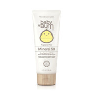 Baby Bum Mineral Sunscreen Lotion SPF 50 Fragrance Free -- 3 fl oz