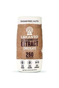 Lakanto Liquid Monkfruit Extract Chocolate -- 1.76 fl oz