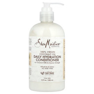 <img alt="SheaMoisture, 100% Virgin Coconut Oil, Daily Hydration Conditioner, All Hair Types, 13 fl oz (384 ml)" title="SheaMoisture, 100% Virgin Coconut Oil, Daily Hydration Conditioner, All Hair Types, 13 fl oz (384 ml),764302204183"