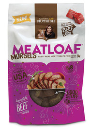 Rachael Ray Nutrish Meatloaf Morsels Treats For Dogs Homestyle Beef Recipe -- 12 oz