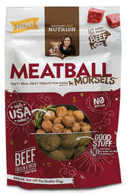Rachael Ray Nutrish Meatball Morsels Treats For Dogs Beef Chicken & Bacon -- 12 oz