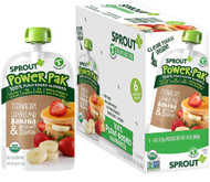 Sprout Organic Baby Food Power Pak Strawberry with Superblend Banana & Butternut Squash T 12 Months & Up -- 4 oz Each / Pack of 6