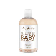 SheaMoisture 100% Virgin Coconut Oil Baby Wash & Shampoo -- 13 fl oz