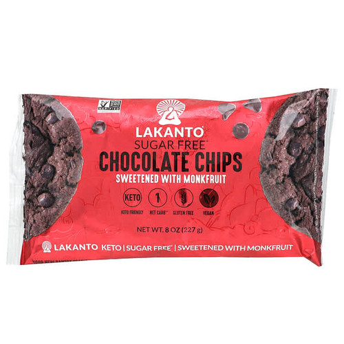 <img alt="Lakanto, Chocolate Chips, Sugar Free, 8 oz (227 g)" title="Lakanto, Chocolate Chips, Sugar Free, 8 oz (227 g),843076000600"
