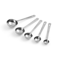 Allrecipes 5 Piece Measuring Spoons Stainless Steel -- 1 Set