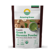 Amazing Grass Organic Grass & Shrooms Powder -- 30 Servings