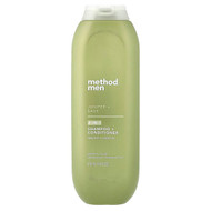 <img alt="Method, Men, 2-In-1 Shampoo + Conditioner, Juniper + Sage, 14 fl oz (414 ml)" title="Method, Men, 2-In-1 Shampoo + Conditioner, Juniper + Sage, 14 fl oz (414 ml),843536101168"