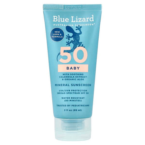 <img alt="Blue Lizard Australian Sunscreen, Baby Mineral Sunscreen, SPF 50, 3 fl oz (89 ml)" title="Blue Lizard Australian Sunscreen, Baby Mineral Sunscreen, SPF 50, 3 fl oz (89 ml),303162036307"