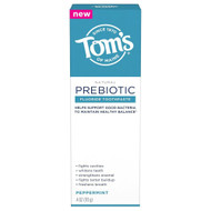 Toms of Maine Prebiotic Anticavity Toothpaste Peppermint -- 4 oz