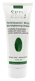 Skin by Ann Webb Skin Brightening Cleanser Peppermint Milk -- 4 fl oz