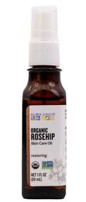 Aura Cacia Organic Rosehip Skin Care Oil -- 1 fl oz