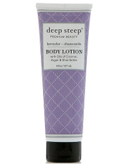 Deep Steep Premium Beauty Body Lotion Lavender Chamomile -- 8 fl oz