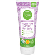 Simple Truth Organic Night Time Lotion For Baby Lavender Vanilla -- 8 fl oz