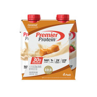 Premier Protein 30g Protein Shakes Caramel -- 11 fl oz Each / Pack of 4
