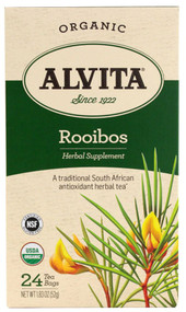 Alvita Organic Herbal Tea Rooibos -- 24 Tea Bags