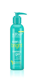 3 PACK of Alba Botanica Even & Bright Cleansing Gel -- 6 fl oz