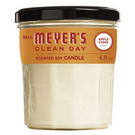 3 PACK of Mrs. Meyers Clean Day Scented Soy Candle - Apple Cider Scent -- 4.9 oz