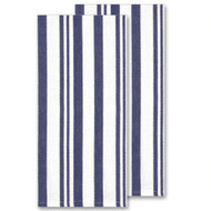 3 PACK of Dash of That Blue Basketweave Towel -- 2 Towels