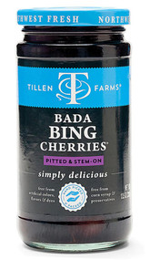 3 PACK of Tillen Farms Bada Bing Cherries Pitted & Stem-On -- 13.5 oz