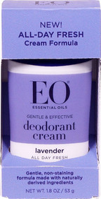 3 PACK of EO Deodorant Cream Lavender -- 1.8 oz
