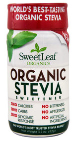 3 PACK of Wisdom Natural SweetLeaf Organic Stevia Sweetener -- 3.2 oz