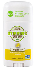3 PACK of Stinkbug Naturals Natural Deodorant - Unscented -- 2.1 oz