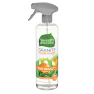 3 PACK of Seventh Generation Granite & Stone Cleaner Mandarin Orchard -- 23 fl oz