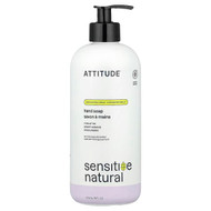 <img alt="ATTITUDE, Sensitive Natural, Hand Soap, Sweet Jasmine, 16 fl oz (473 ml)" title="ATTITUDE, Sensitive Natural, Hand Soap, Sweet Jasmine, 16 fl oz (473 ml),626232604146"