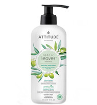 3 PACK of Attitude Super Leaves Natural Hand Soap Olive Leaves -- 16 fl oz
