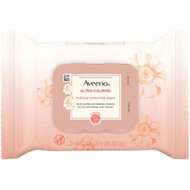 3 PACK of Aveeno Ultra Calming Makeup Removing Wipes -- 25 Wipes