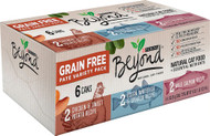 Beyond Grain Free Pate Natural Cat Food Variety Pack -- 3 oz Each / Pack of 6