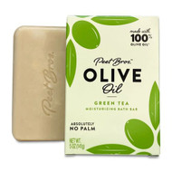 3 PACK of Peet Bros Olive Oil Bar Soap Green Tea -- 5 oz