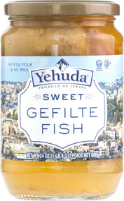 3 PACK of Yehuda Gefilte Fish Sweet -- 24 oz
