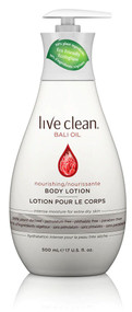 3 PACK of Live Clean Bali Oil Nourishing Body Lotion -- 17 fl oz