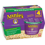 3 PACK of Annies Homegrown Macaroni & Cheese White Cheddar -- 4 Pack