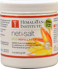 3 PACK OF Himalayan Institute, Neti?Salt, Eco Refillable Jar, 12 oz (340.2 g),Himalayan Institute, Neti?Salt, Eco Refillable Jar, 12 oz (340.2 g)