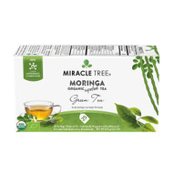 3 PACK of Miracle Tree Organic Moringa Tea Green Tea -- 25 Tea Bags