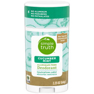 3 PACK of Simple Truth Deodorant Aluminum Free Cucumber Mint -- 2.25 oz