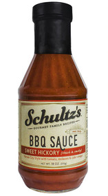 3 PACK of Schultzs Gourmet BBQ Sauce, Sweet Hickory -- 18 oz