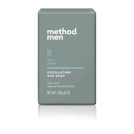 3 PACK of Method Men Exfoliating Bar Soap Sea plus Serf -- 6 oz