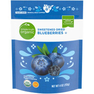 3 PACK of Simple Truth Organic Sweetened Dried Blueberries -- 4 oz