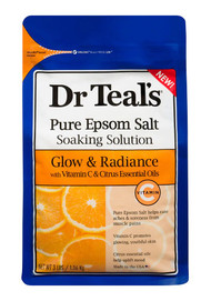 3 PACK of Dr. Teals Pure Epsom Soak with Vitamin C -- 3 lbs