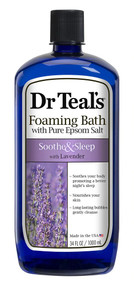 3 PACK of Dr. Teals Pure Epsom Salt Foaming Bath Lavender -- 34 fl oz