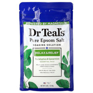 <img alt="Dr. Teals, Pure Epsom Salt Soaking Solution, Eucalyptus & Spearmint, 3 lbs (1.36 kg)" title="Dr. Teals, Pure Epsom Salt Soaking Solution, Eucalyptus & Spearmint, 3 lbs (1.36 kg),811068010067"
