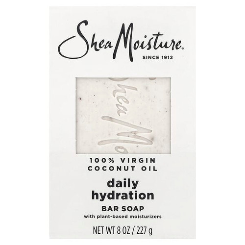<img alt="SheaMoisture, Daily Hydration Bar Soap, 100% Virgin Coconut Oil, 8 oz (227 g)" title="SheaMoisture, Daily Hydration Bar Soap, 100% Virgin Coconut Oil, 8 oz (227 g),764302204268"